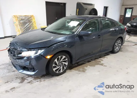 2018 Honda Civic Ex из США, поврежденный, VIN 2HGFC2F70JH573464